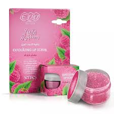 eva lip scrub wild raspberry