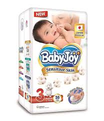 BABY JOY 3 MEDIUM 58 PCS