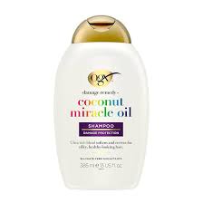 ogx coconut miracleoil shampoo خصم 100 علي القطعة