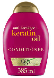 ogx keratin oil  conditioner 385 ml  خصم 100 علي القطعة