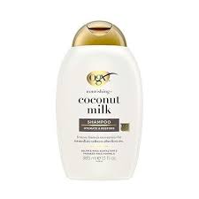ogx coconut milk shampoo 385 ml  خصم 100 علي القطعة