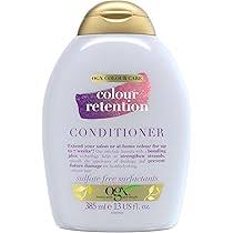 ogx color retention shampoo 385 ml  خصم 100 علي القطعة