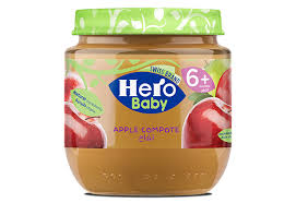 HERO BABY APPLE COMPOTE