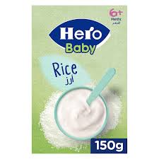 HERO BABY   RICE  300GM  بدون لبن سيريال