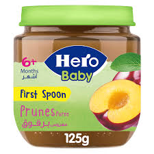 HERO BABY PRUNES 125 GM