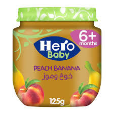 HERO BABY PEACH BANANA JAR
