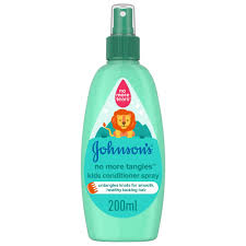 JOHNSON NO MORE TANGLES KIDS CONDITIONER SPRAY 200  خصم 10 % علي القطعة
