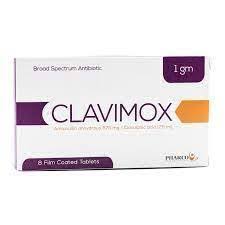 CLAVIMOX 1 GM 8 TAB