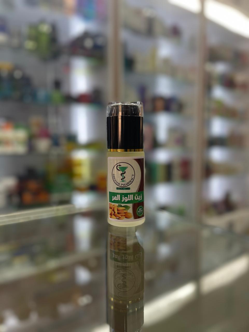 زيت اللوز المر